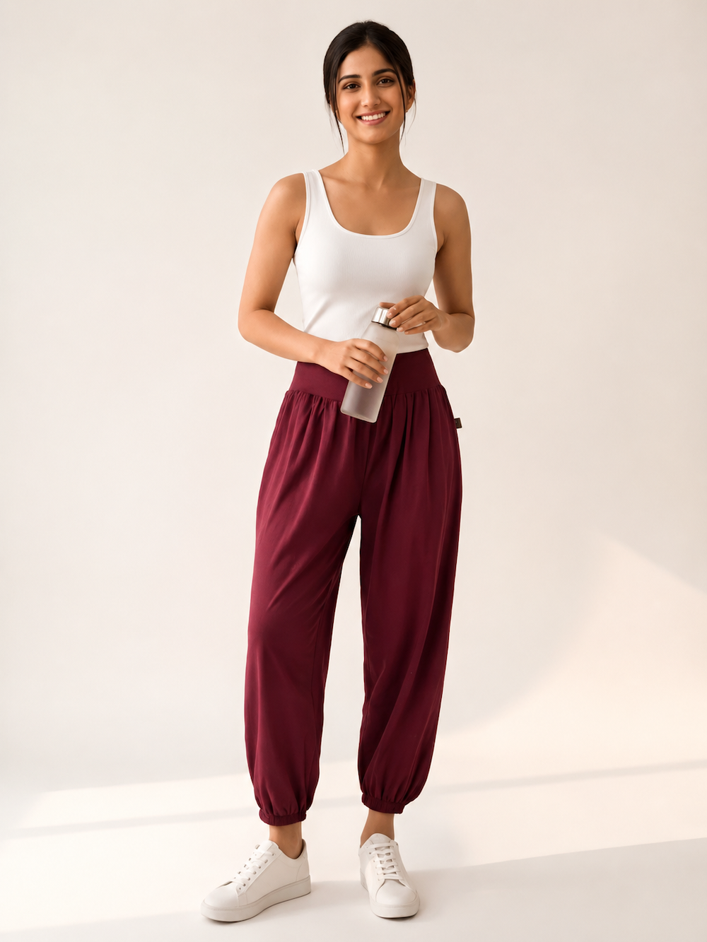 Carla Jersey Balloon Pants