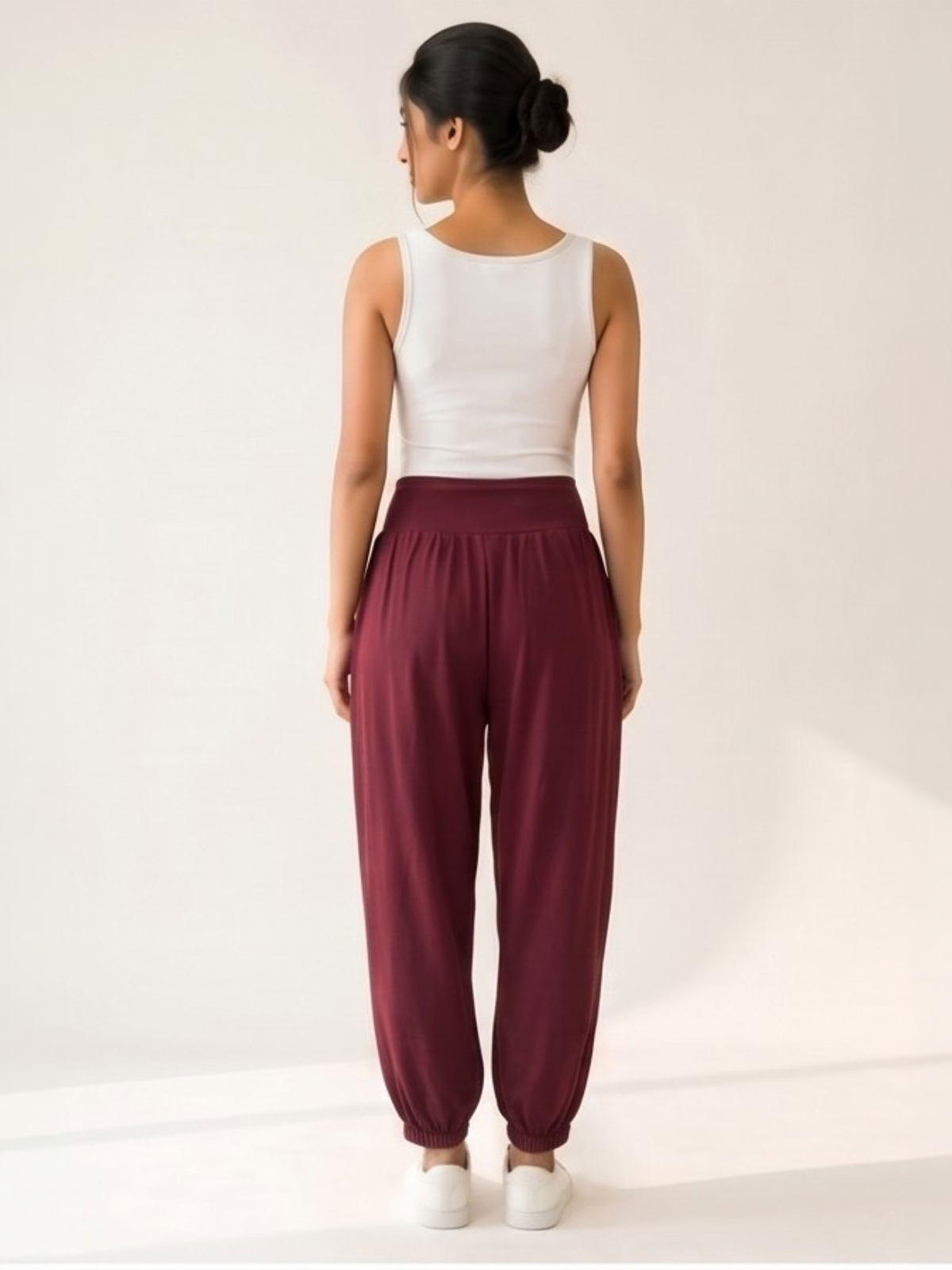 Carla Jersey Balloon Pants