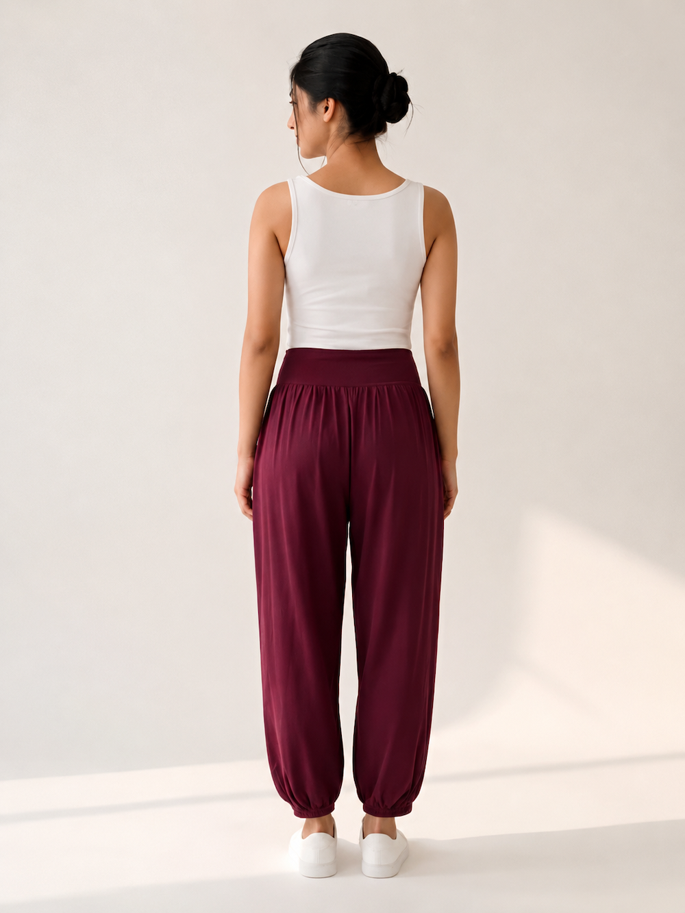 Carla Jersey Balloon Pants