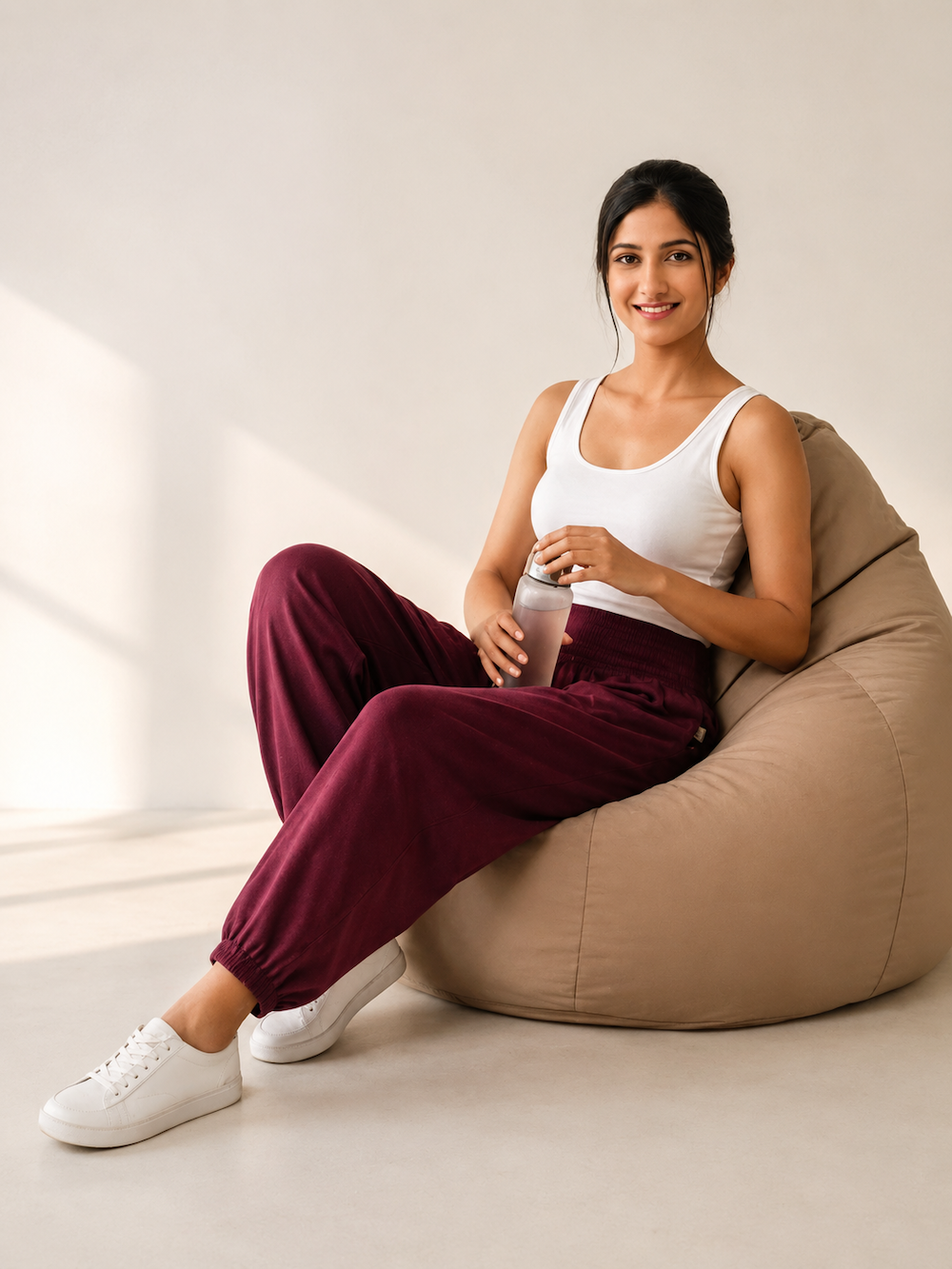 Carla Jersey Balloon Pants
