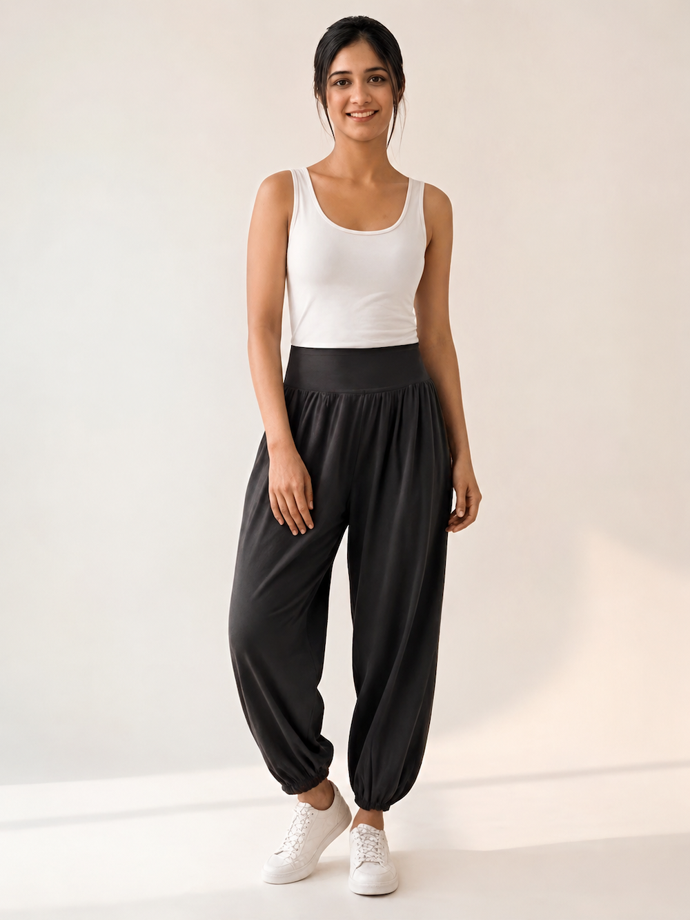 Carla Jersey Balloon Pants