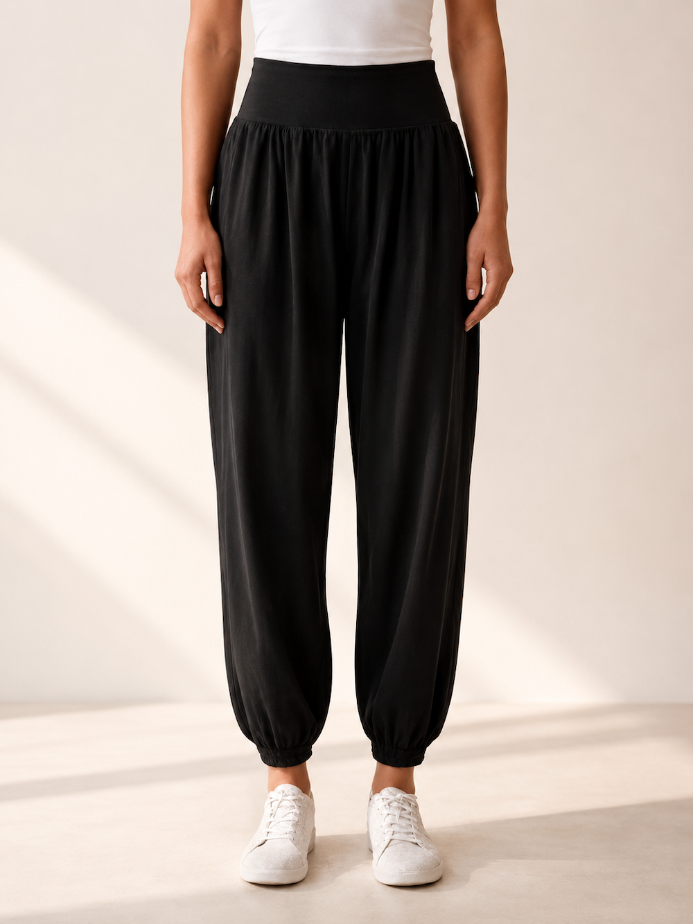 Carla Jersey Balloon Pants