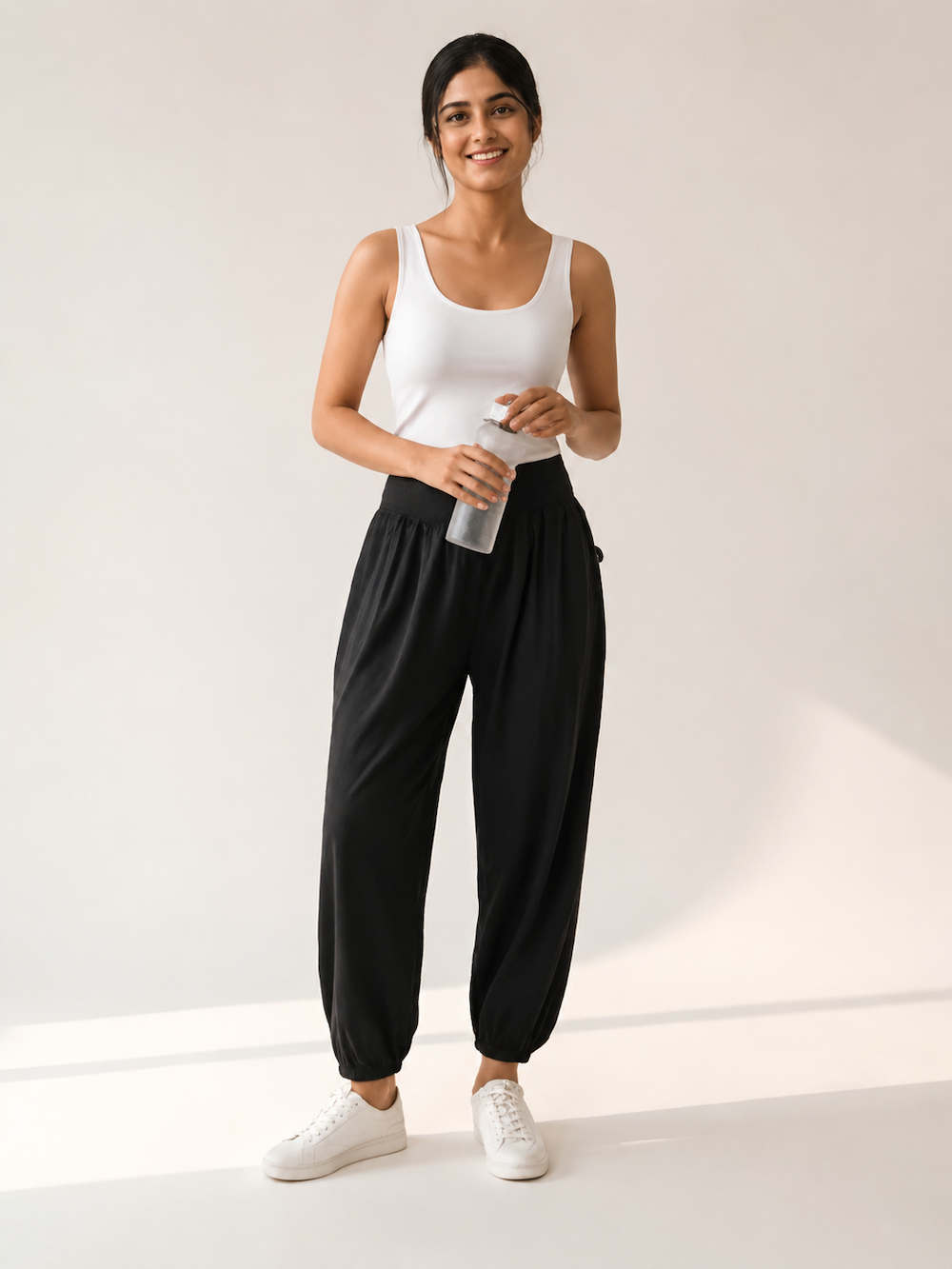 Carla Jersey Balloon Pants