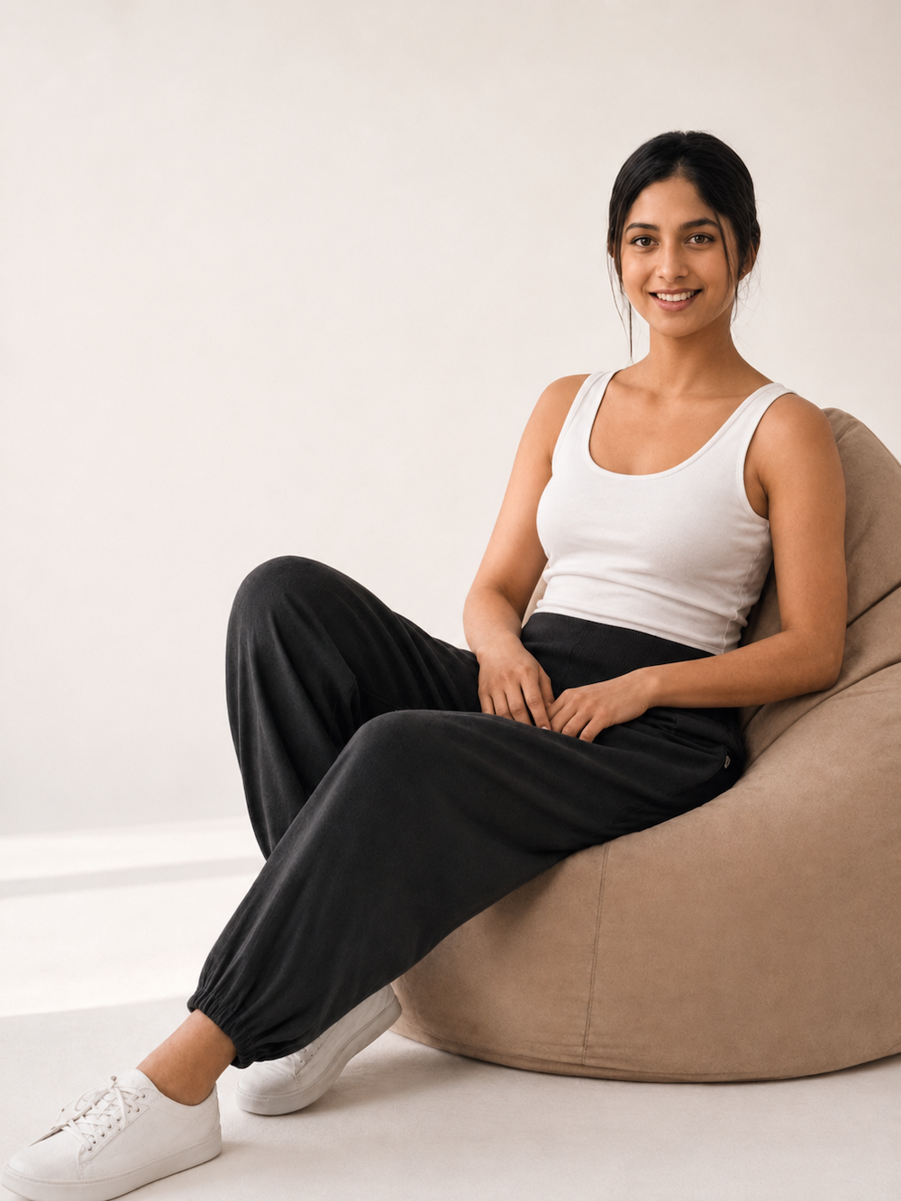 Carla Jersey Balloon Pants