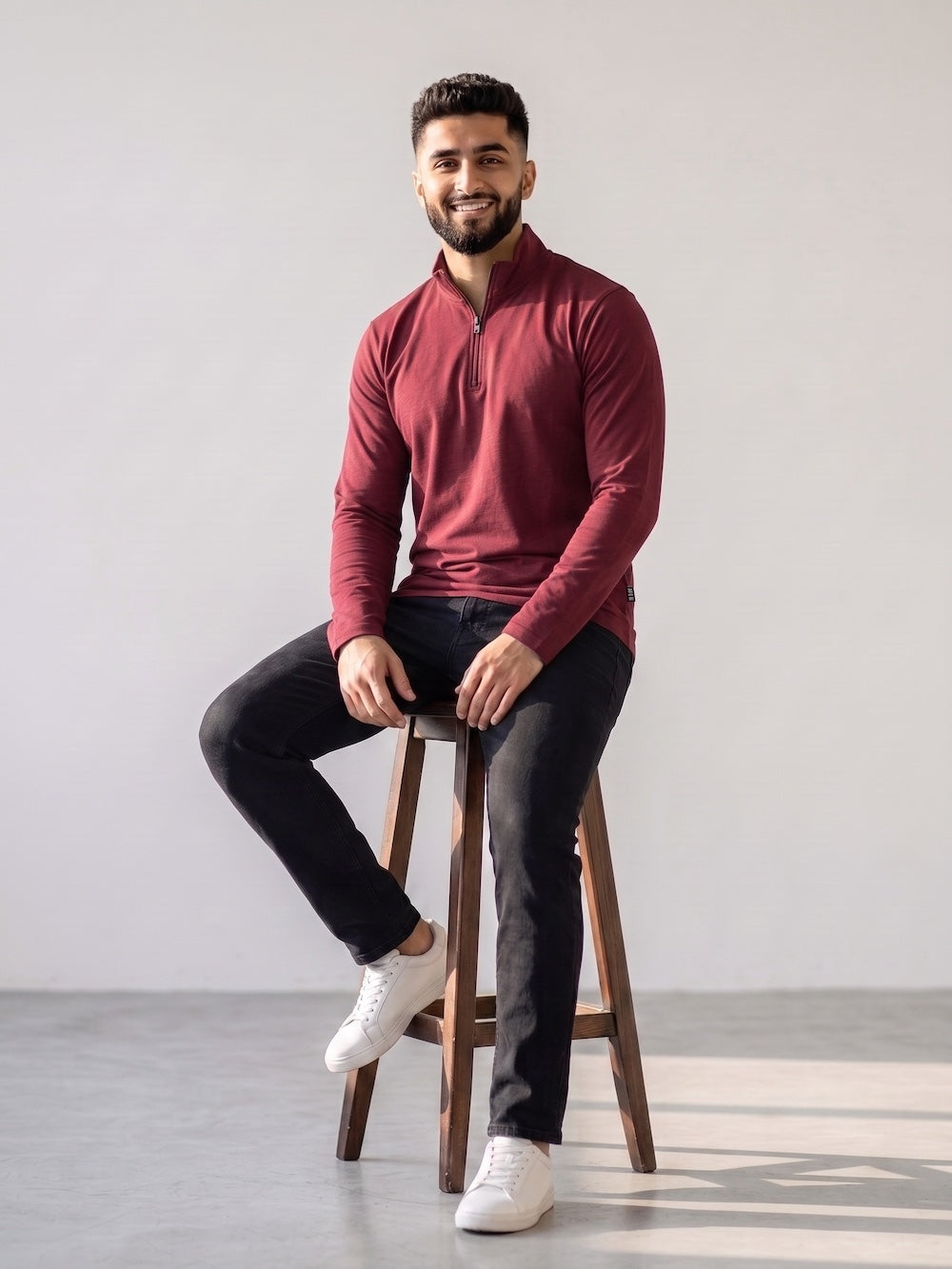 Keith Zipper Top