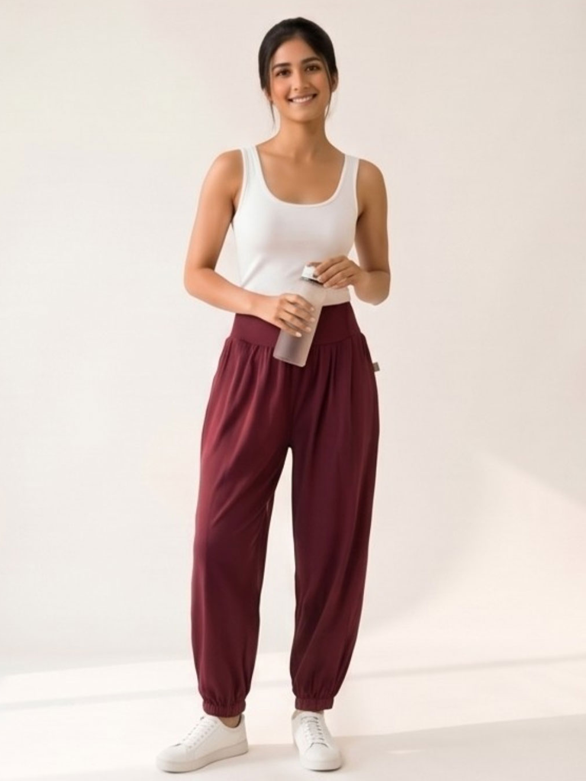 Carla Jersey Balloon Pants