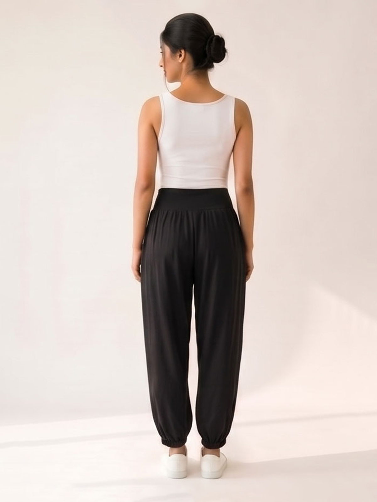 Carla Jersey Balloon Pants